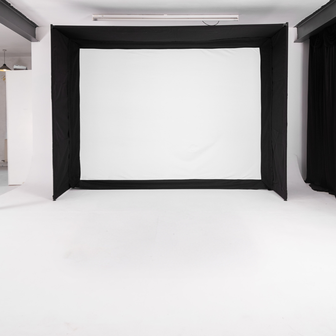 GolfBays EasySim Golf Simulator Enclosure